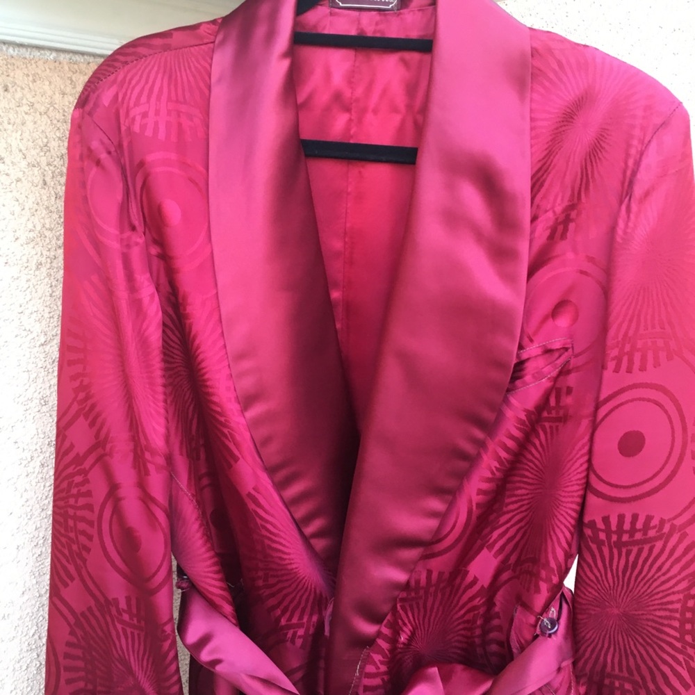 Vintage Smoking Jacket 1930s - Picture 7 of 8